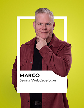 Marco, senior webdeveloper
